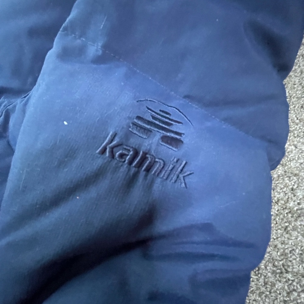 Kamik Women's Navy Goose Filled Puffer Jacket - Picture 7 of 13